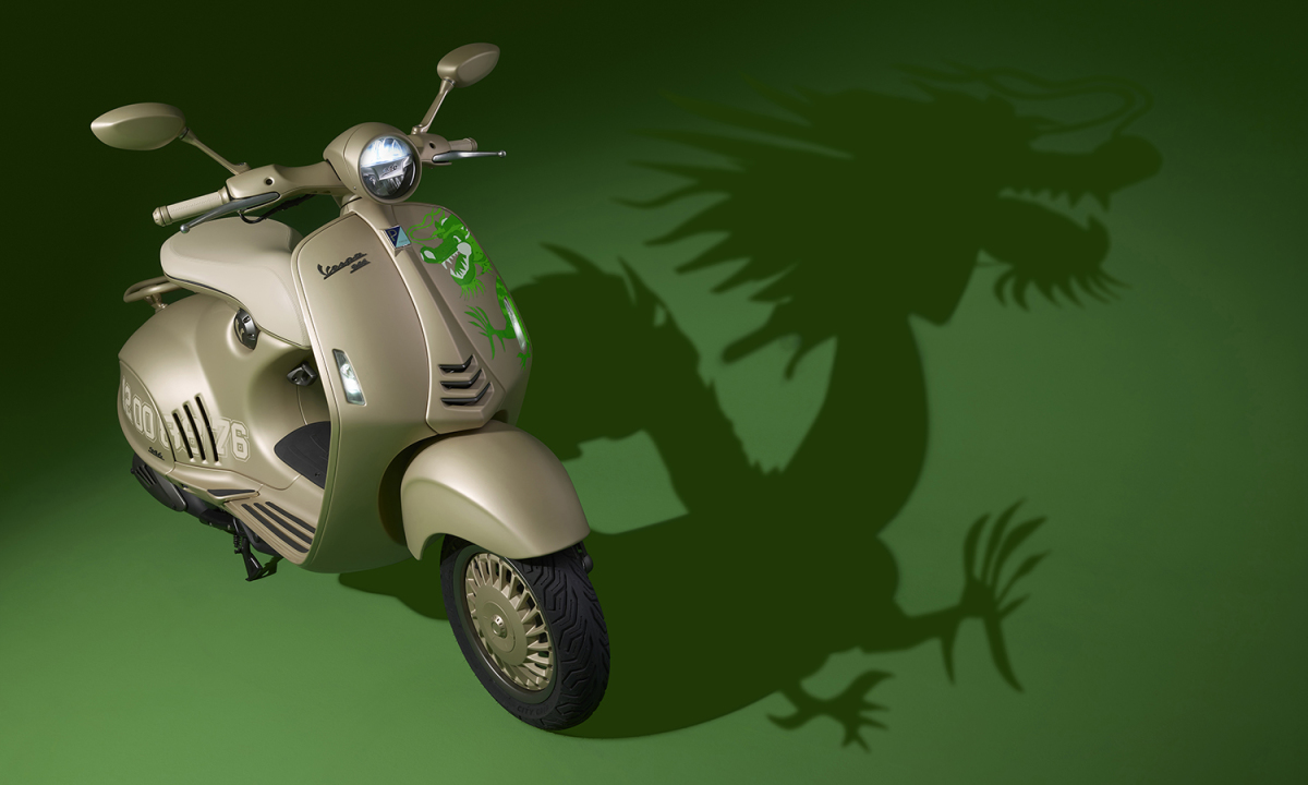 Vespa 946 Dragon - bản đặc biệt cho năm Giáp Thìn